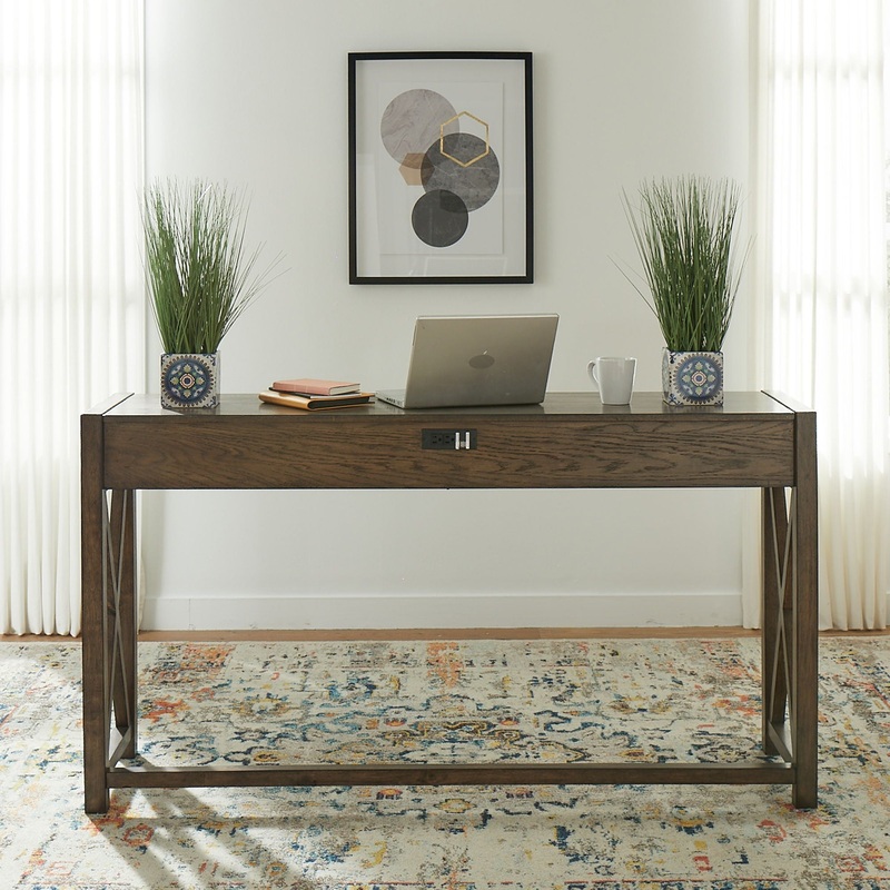 Lennox – Console Bar Table – Dark Brown