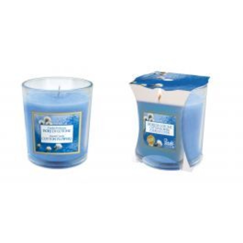 COTTON FLOWER ROOM SCENTED CANDLE