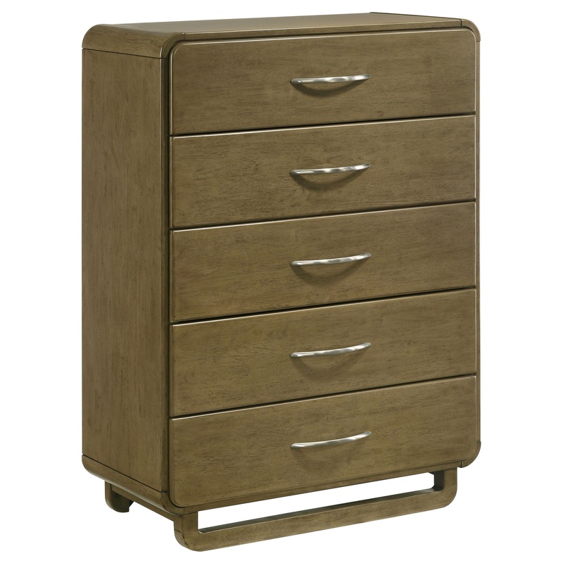 Amsbury – 5-Drawer Chest Of Drawers – Nutmeg