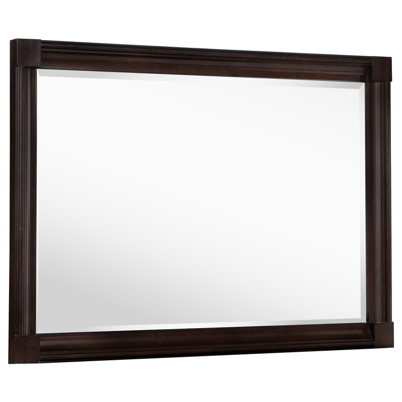 Andover – Dresser Mirror – Dark Oak