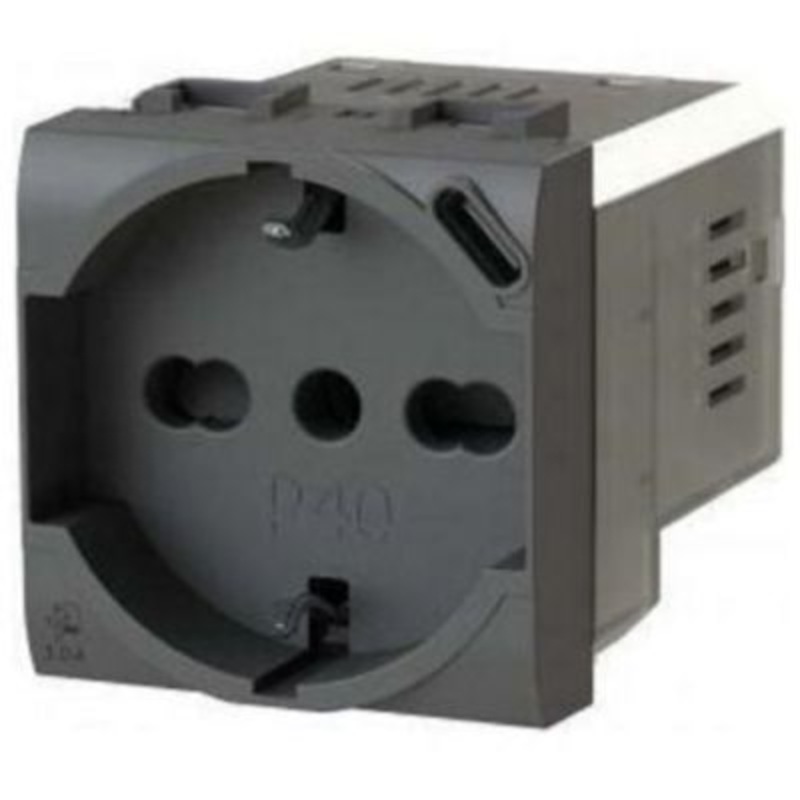 10/16A 230V SCHUKO SOCKET with 3A USB-C