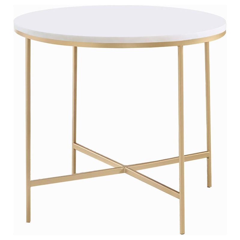 Ellison – Round Marble Top Table