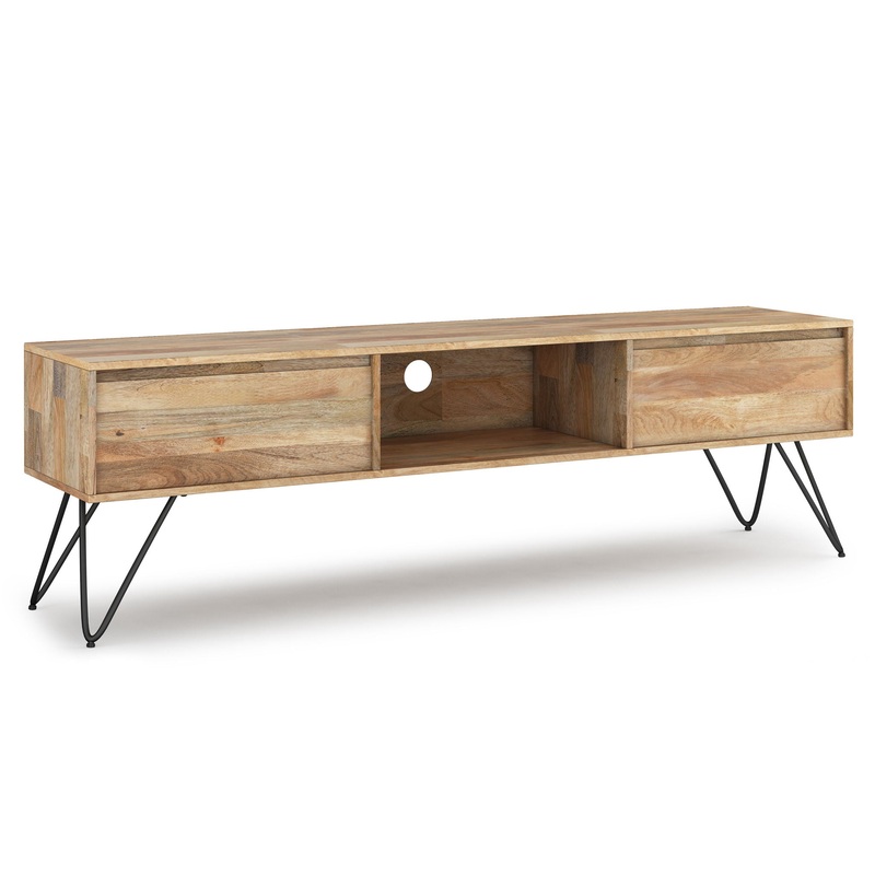 Hunter – Handcrafted TV Media Stand – Natural