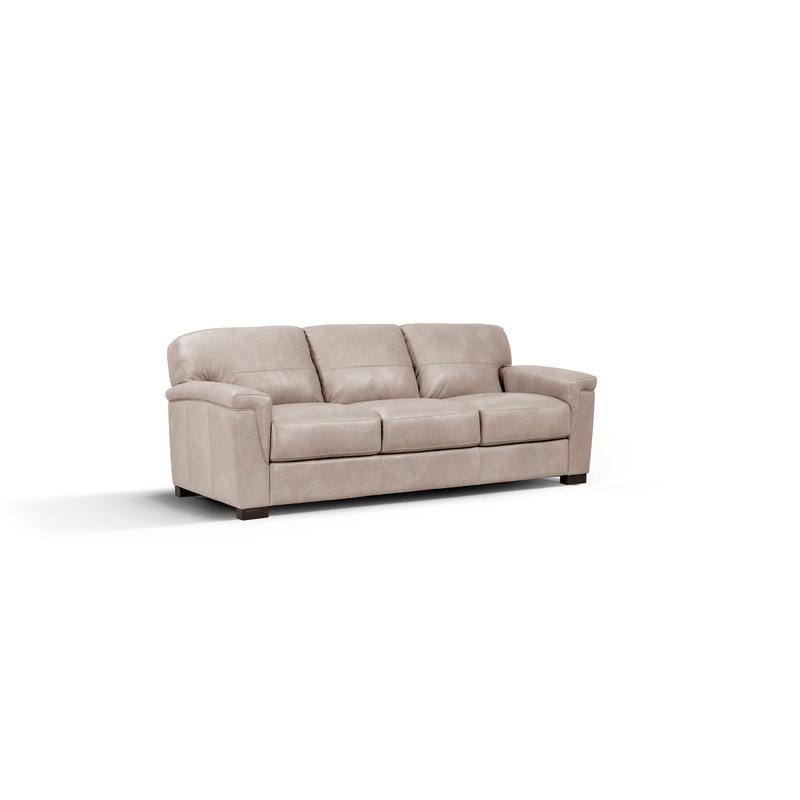 Cornelia – Leather Sofa – Beige