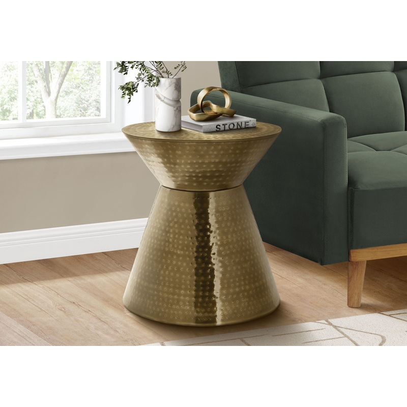 Drum Accent Side Table, Contemporary & Modern Elegant Design