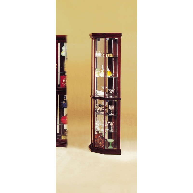 Huxley – Curio Cabinet (Corner) – Cherry