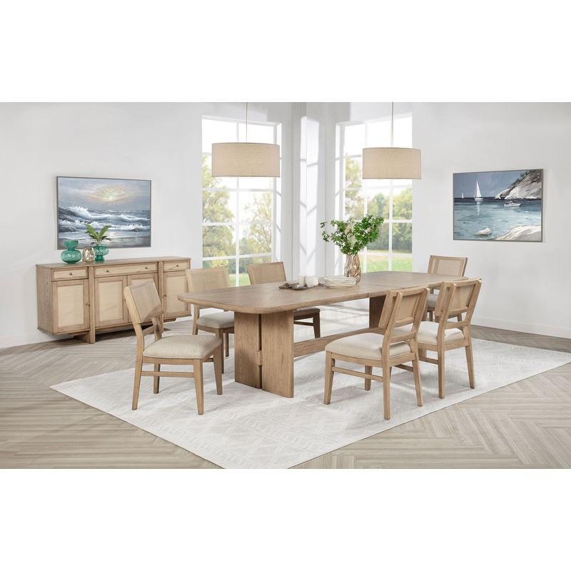 Kailani – Rectangular Wood Dining Table Set