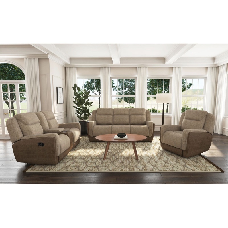 Hornet – Living Room Set|Beige|Gray|3 Pc. Sofa, Loveseat, Recliner|2 Pc. Sofa, Loveseat