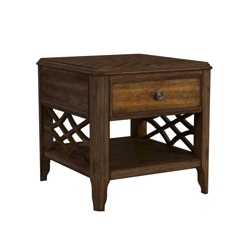 Phillipe – End Table – Cherry