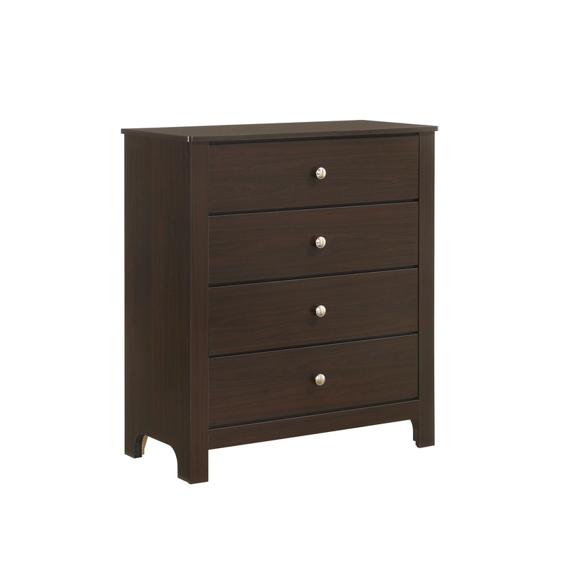 Sami – Youth 4-Drawer Chest – Espresso