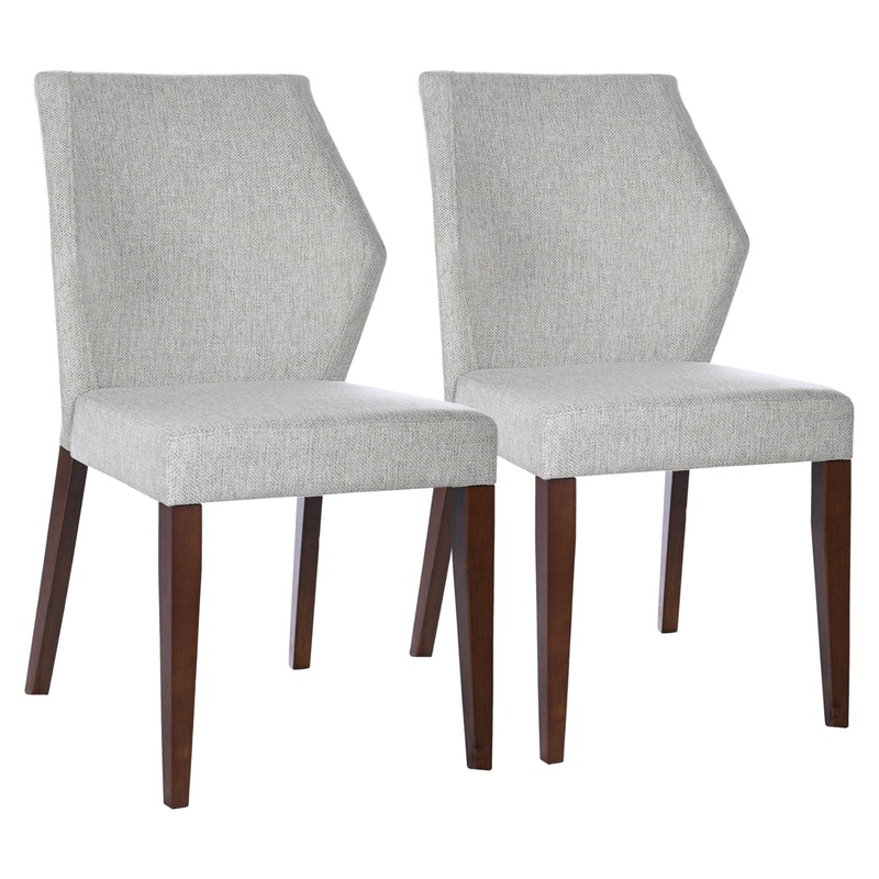 Luca – Dining Chair (Set of 2) – Light Gray