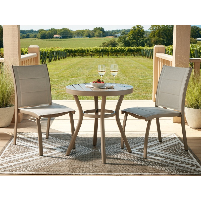 Mission Beach Chairs w/Table Set (3/CN)