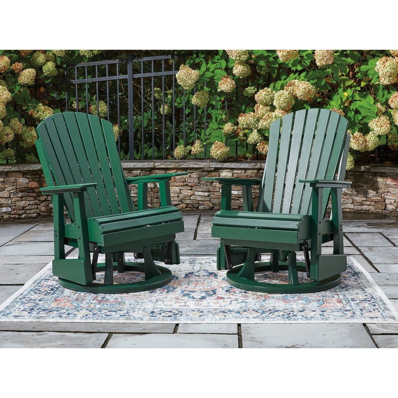 Shell Beach Swivel Glider Chair