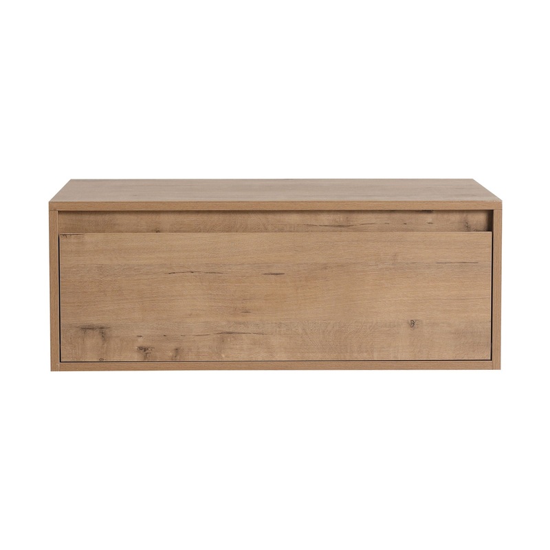 Modern Minimalist Bathroom Cabinet With Soft Close Drawers And Floating Mounting Design