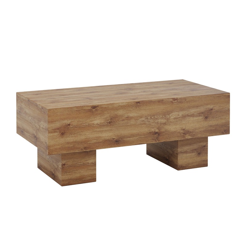 Modern Simple Coffee Table|Light Brown