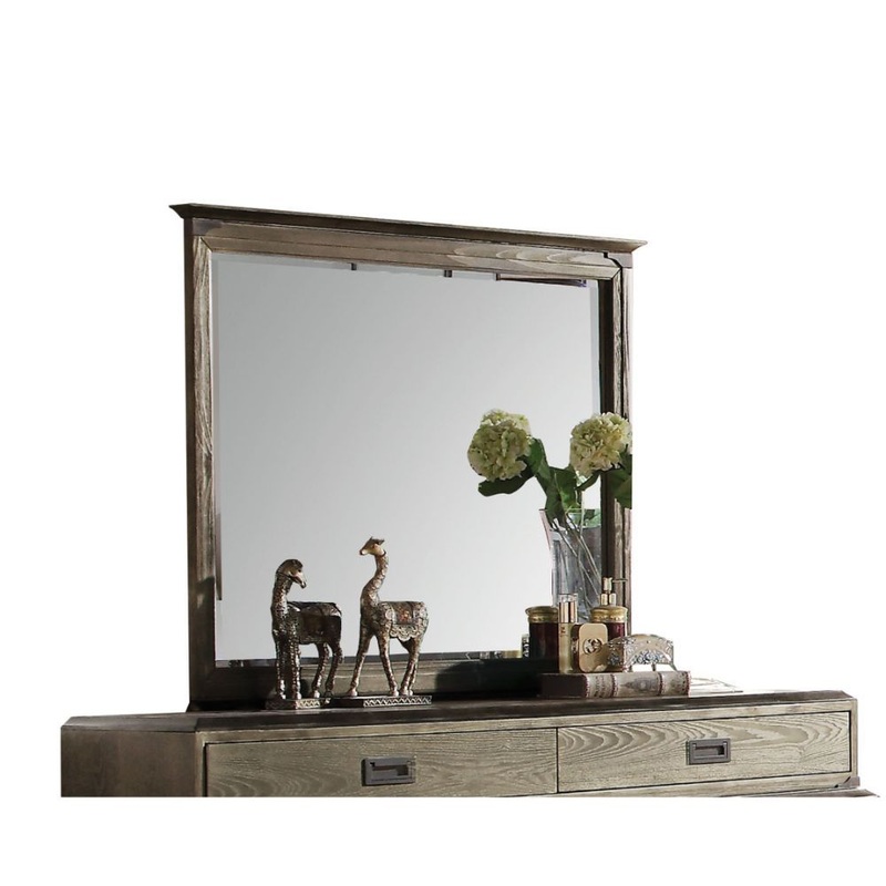Athouman – Mirror – Weathered Oak