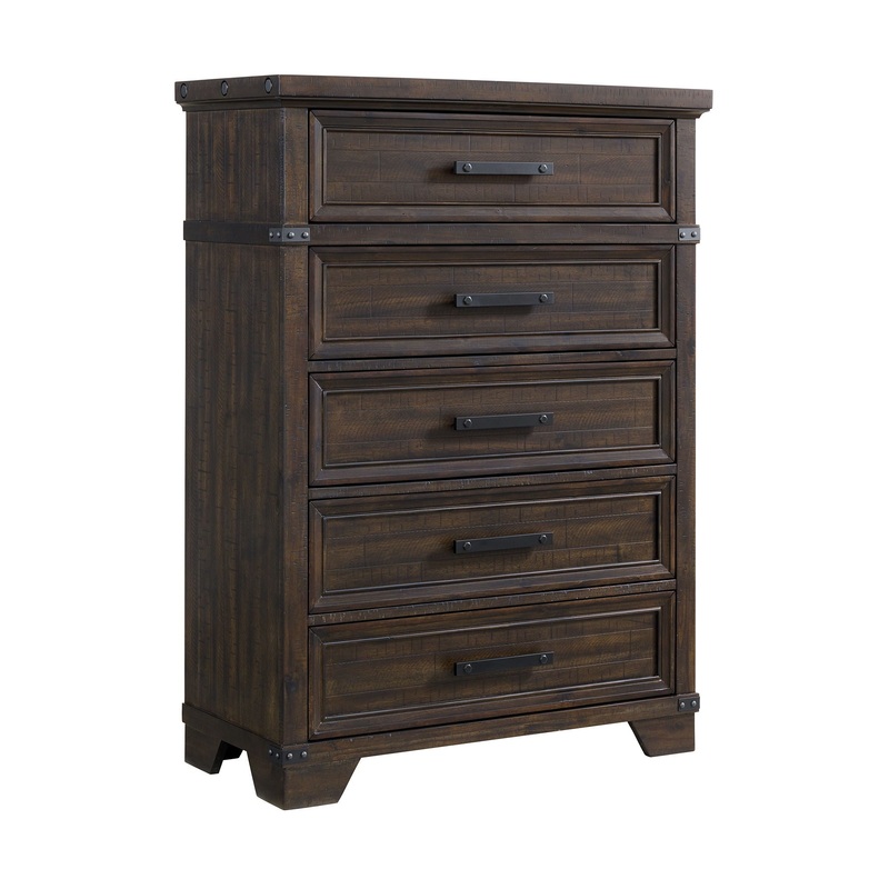 Colorado City – Chest|Dark Brown|5 Drawers|6 Drawers