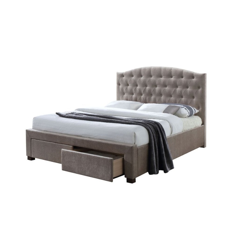 Denise – Bed w/Storage|Mink|King