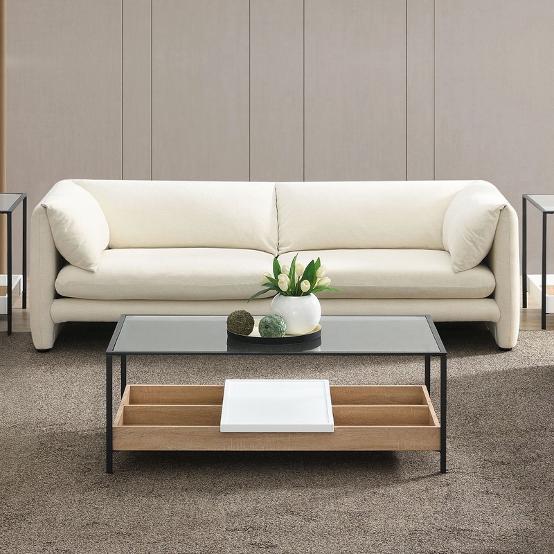 Jaeda – Sofa – Beige Linen