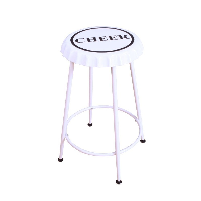 Mant – Counter Height Stool|White