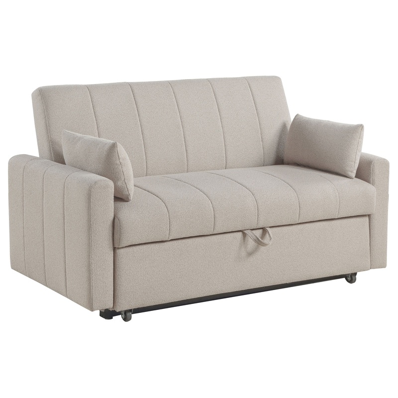 Portland – Boucle Upholstered Sleeper Sofa Bed