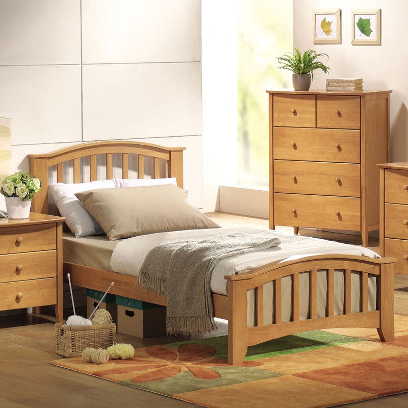 San Marino – Bed|Maple|Twin