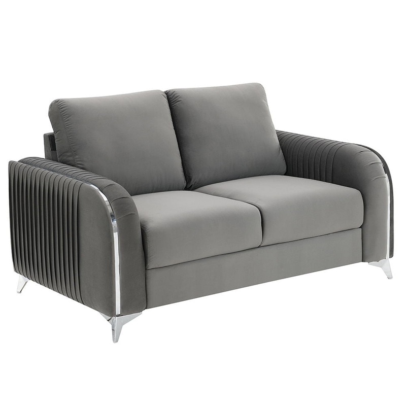 Wenona – Loveseat|Blue|Gray