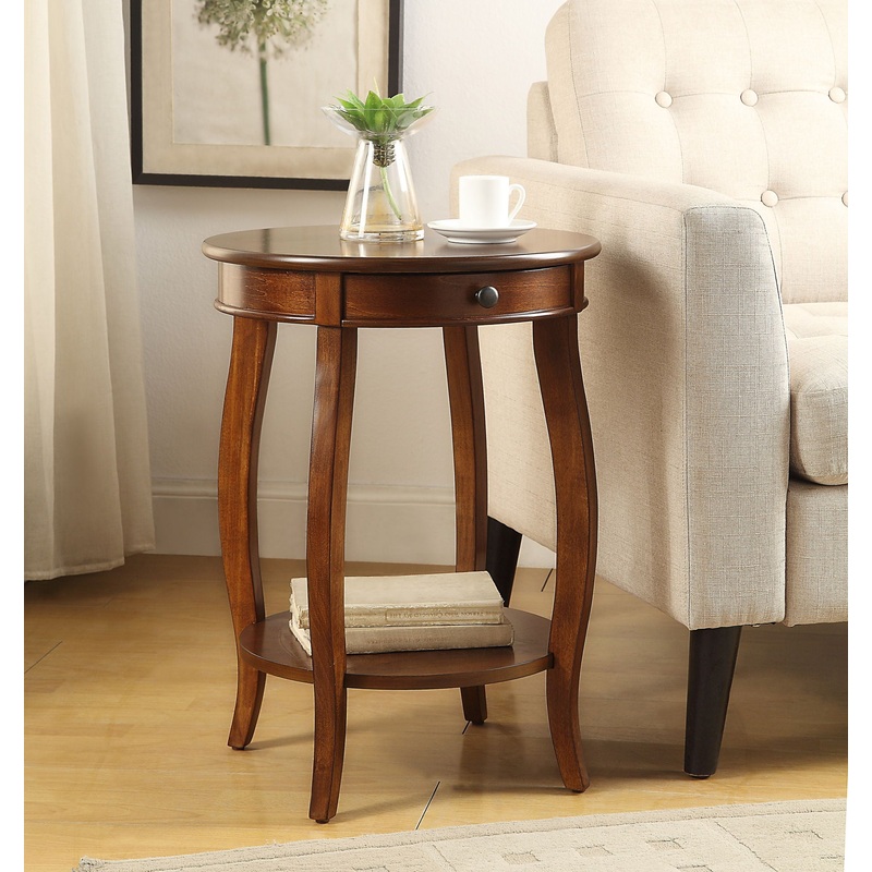 Alysa – Walnut Accent Table – Walnut