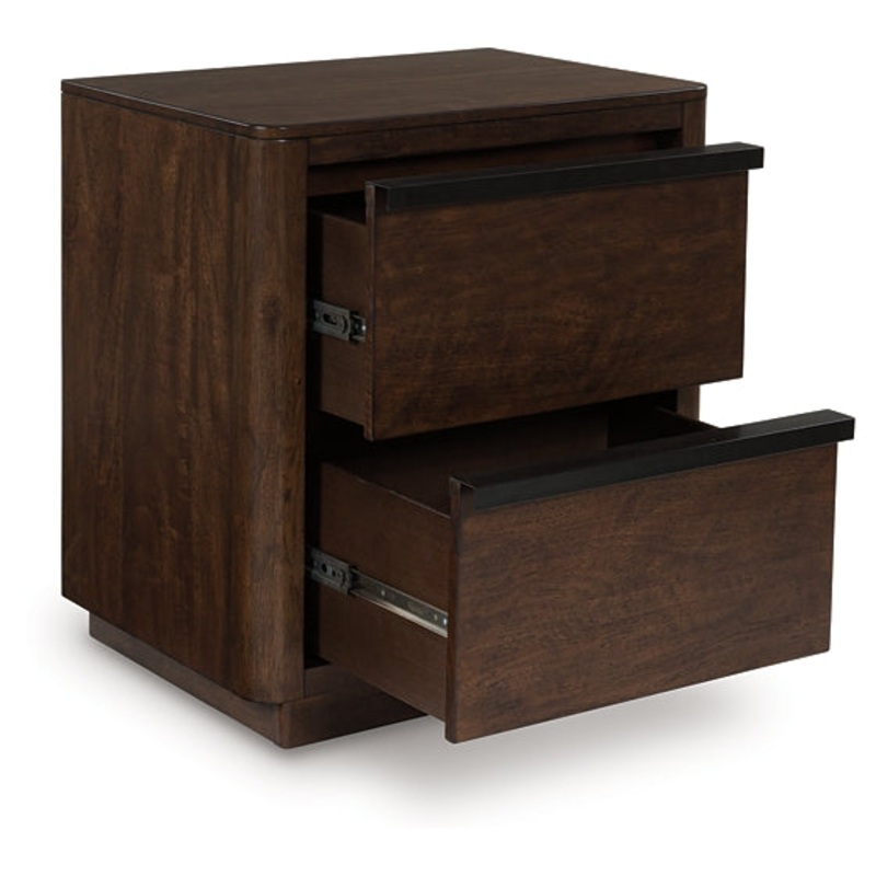 Dilenno Two Drawer Night Stand