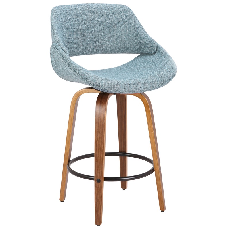 Fabrico – Mid Century Inviting Design Modern Counter Stool
