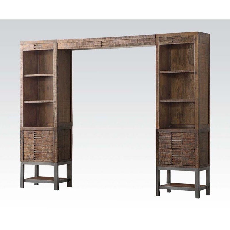 Andria – Entertainment Center – Reclaimed Oak