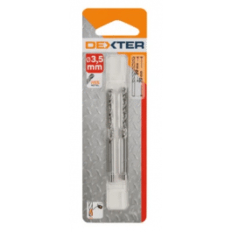 DEXTER METAL DRILL BIT DIAM 3.5MM. LUN