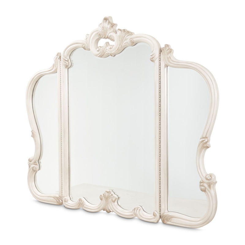 Platine de Royale – Vanity Mirror – Champagne