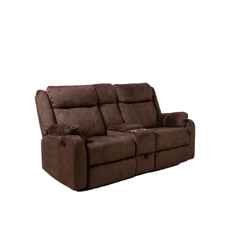 Sonet Domino – Recliner|Dark Brown|Dark Gray