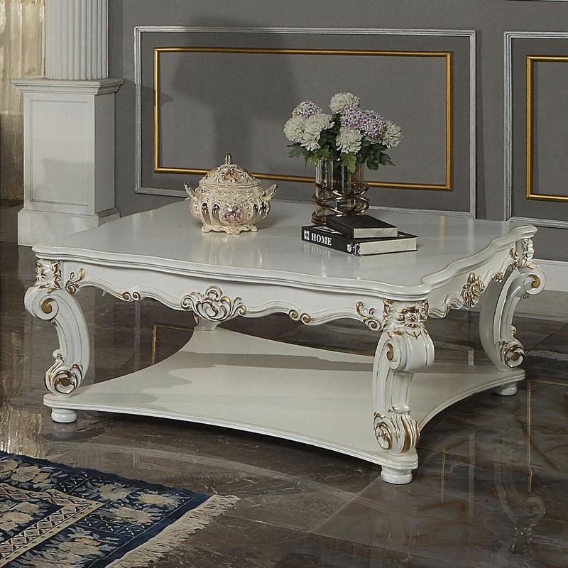 Vendome – Coffee Table – Antique Pearl