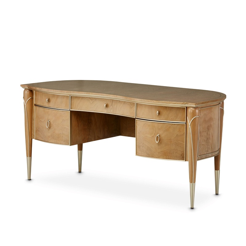 Villa Cherie – Desk|Light Brown|Dark Brown
