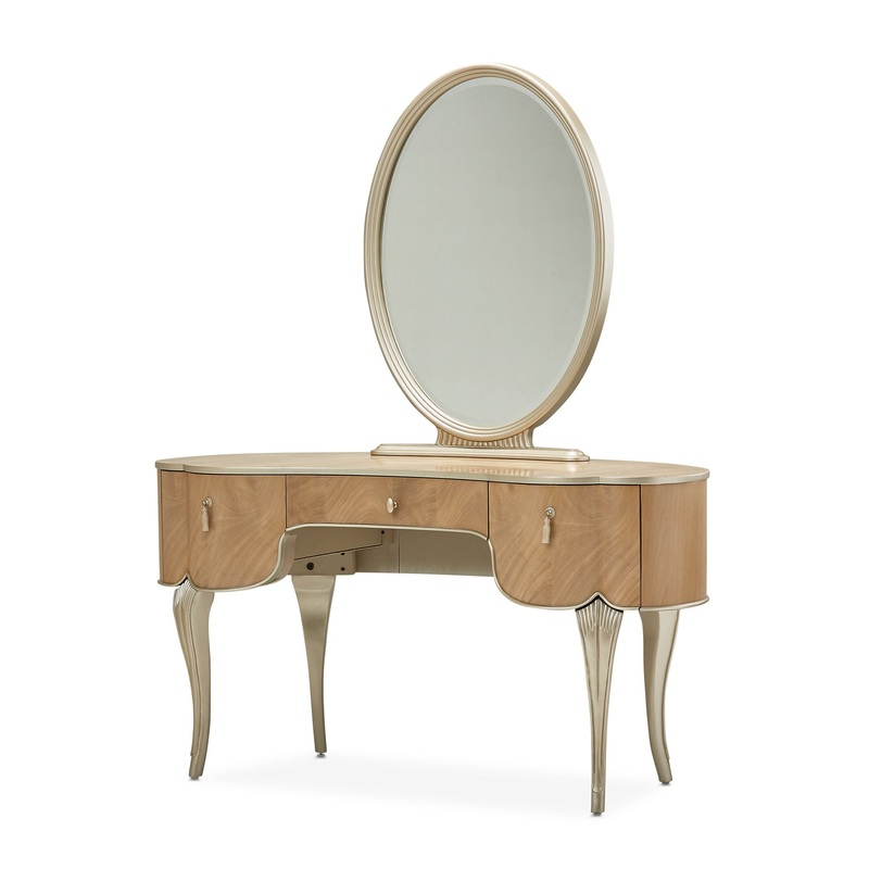 Villa Cherie – Vanity|Light Brown|Dark Brown|Vanity Sets|Vanity Desks|Vanities & Mirrors