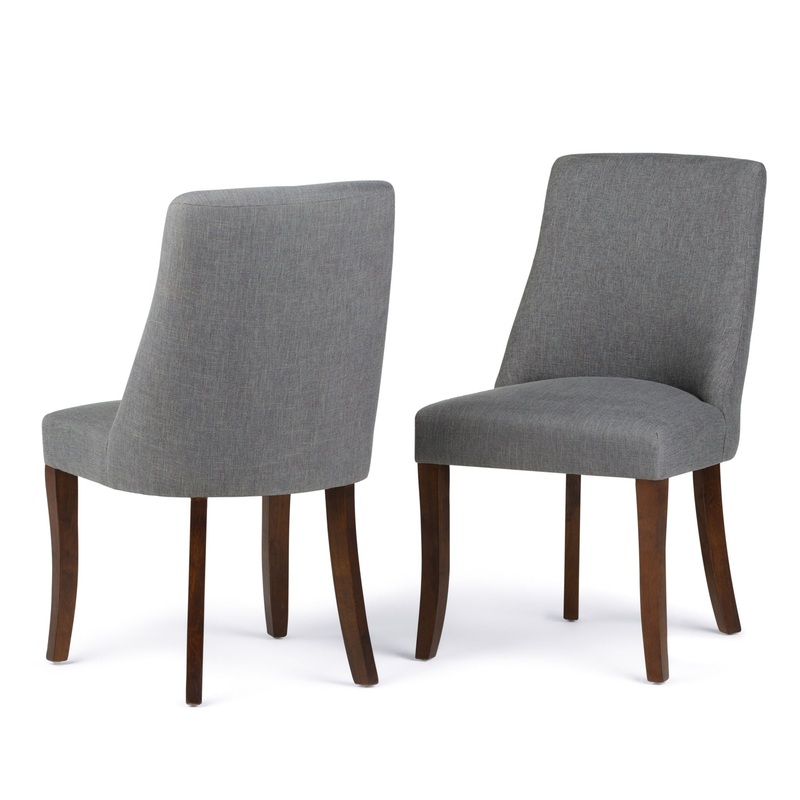 Walden – Deluxe Dining Chair (Set of 2) – Slate Gray