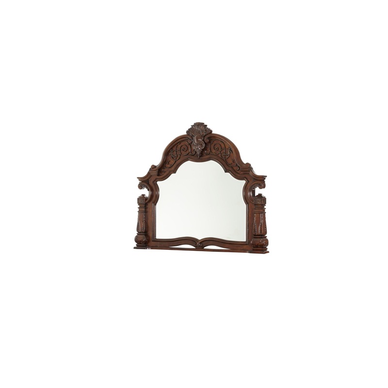 Windsor Court – Dresser Mirror – Vintage Fruitwood