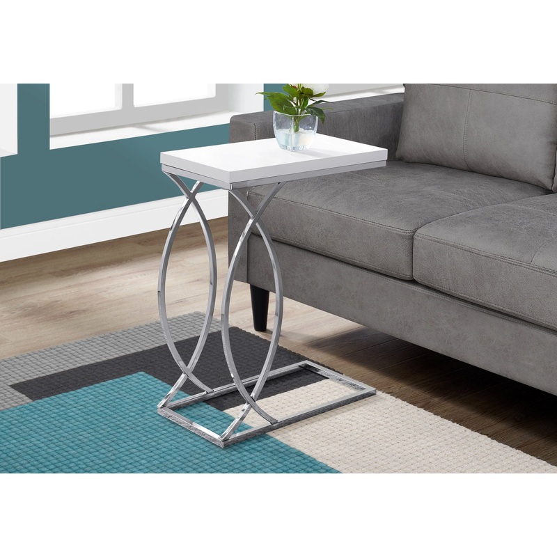 Accent Table, C – Shaped Contemporary & Modern Design