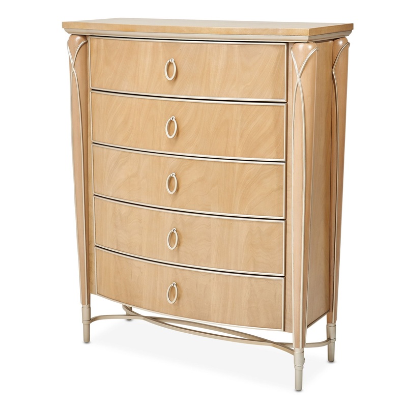 Villa Cherie – Highboy Chest|Dark Brown|Light Brown