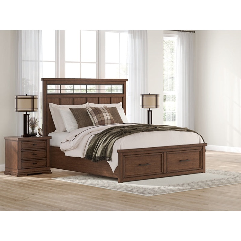 Taffenbrook California King Panel Storage Bed