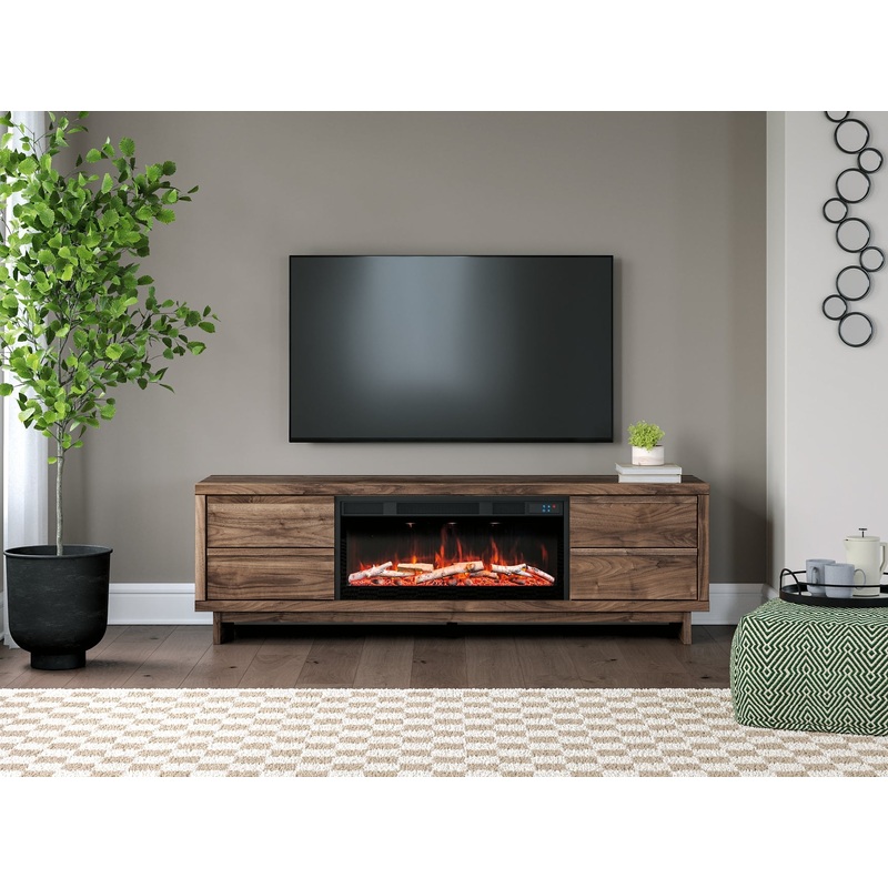 Zadilyn 72 TV Stand with Electric Fireplace
