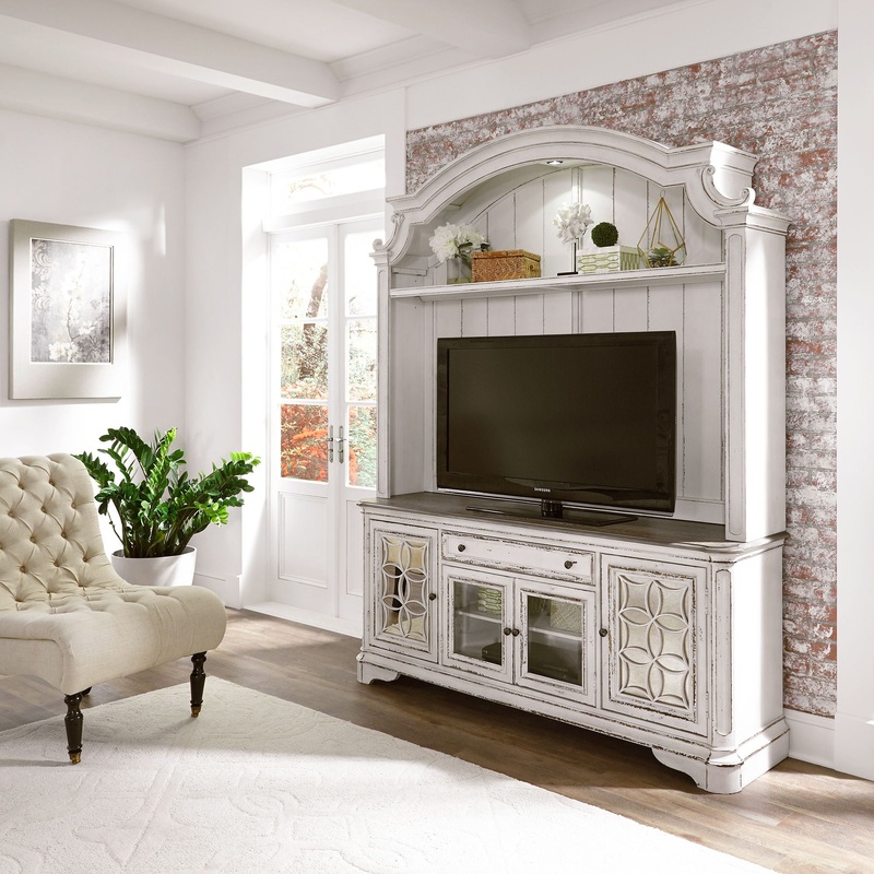Magnolia Manor – Entertainment Center – White