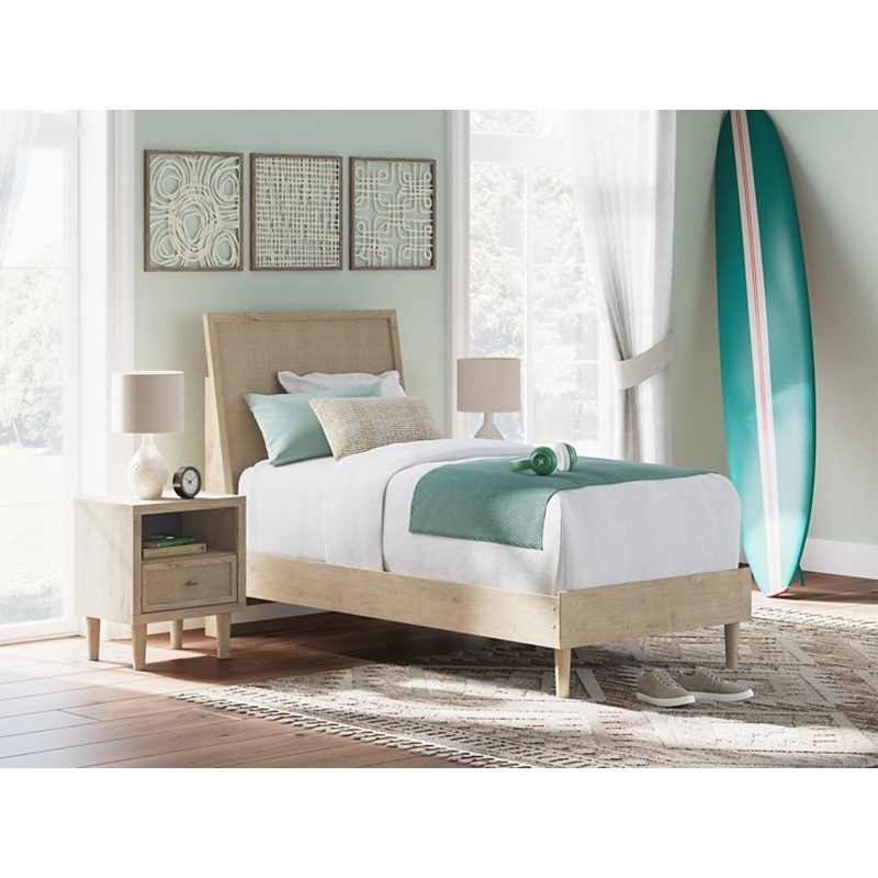Cielden Twin Panel Bed
