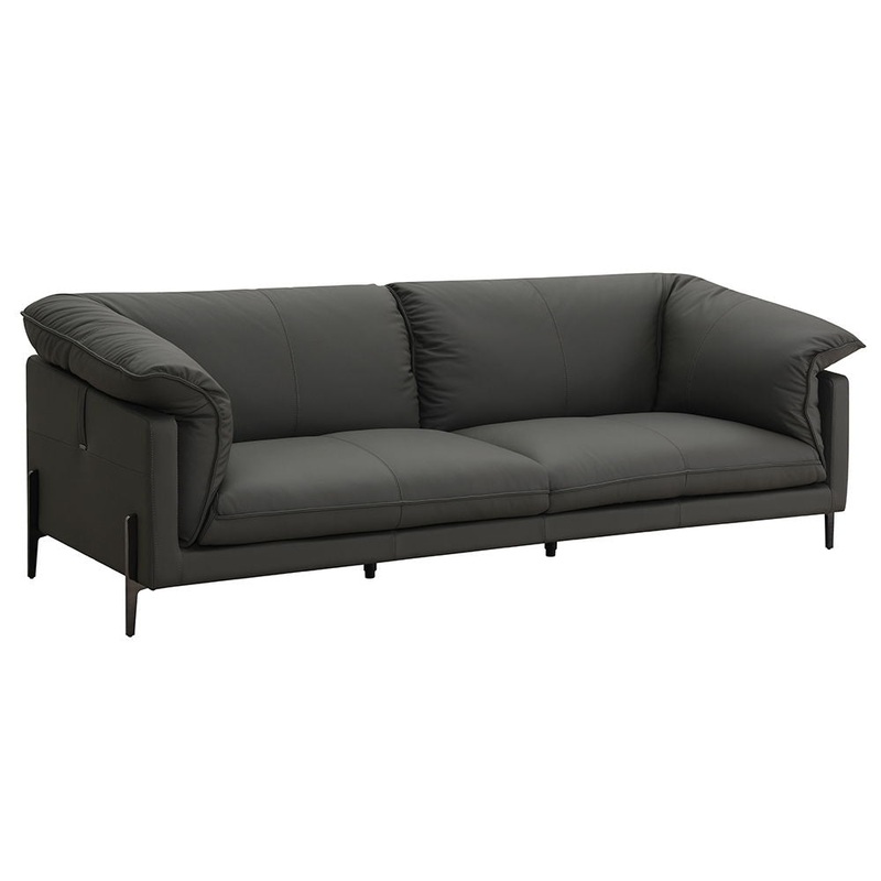 Tadi – Sofa – Black Top Grain Leather