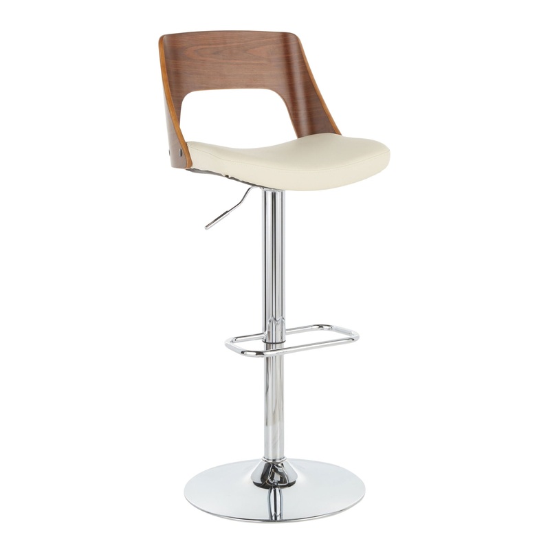 Valencia – Mid Century Modern Adjustable Barstool & Swivel