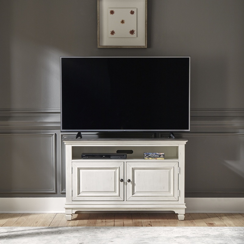 Allyson Park – 46 TV Console – White