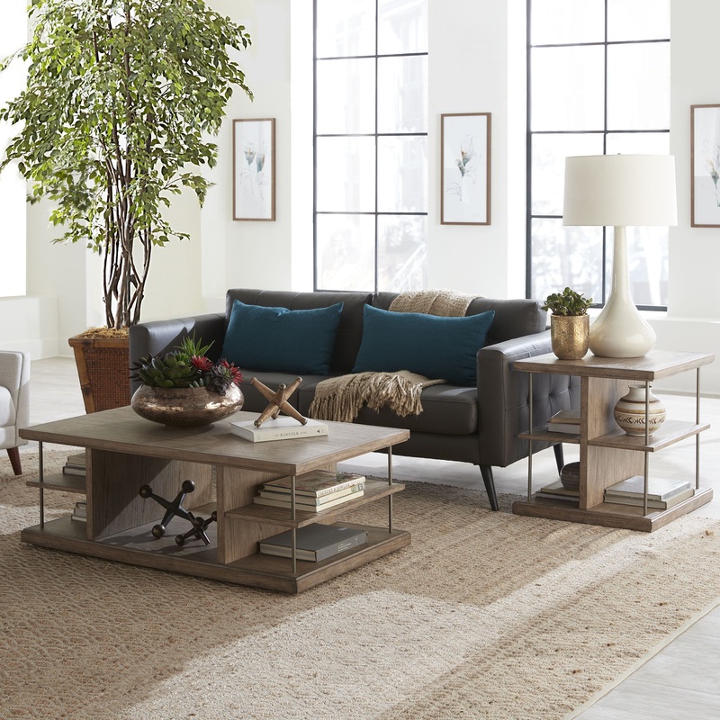 City Scape – 3 Piece Table Set – Burnished Beige