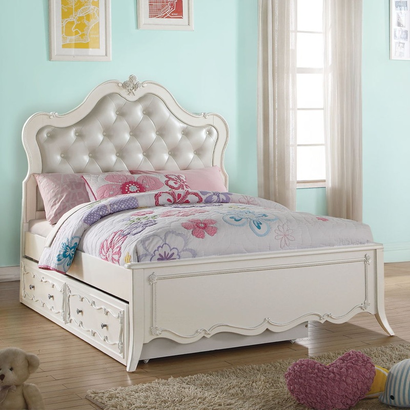 Edalene – Bed|White|Full|Twin